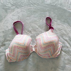 Victoria's Secret cotton print bra